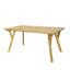 Dolins Oak Solid Wood Dining Table-484515349-484515347
