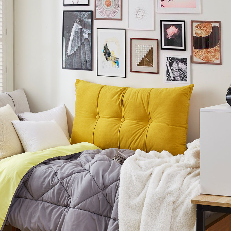 Coussin Rainha, Jaune