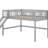 Full Size Low Loft Bed With Slide And Ladder,Wooden Bed Frame With Guardrails For Girls,Boys,No Box Spring Required-799477736