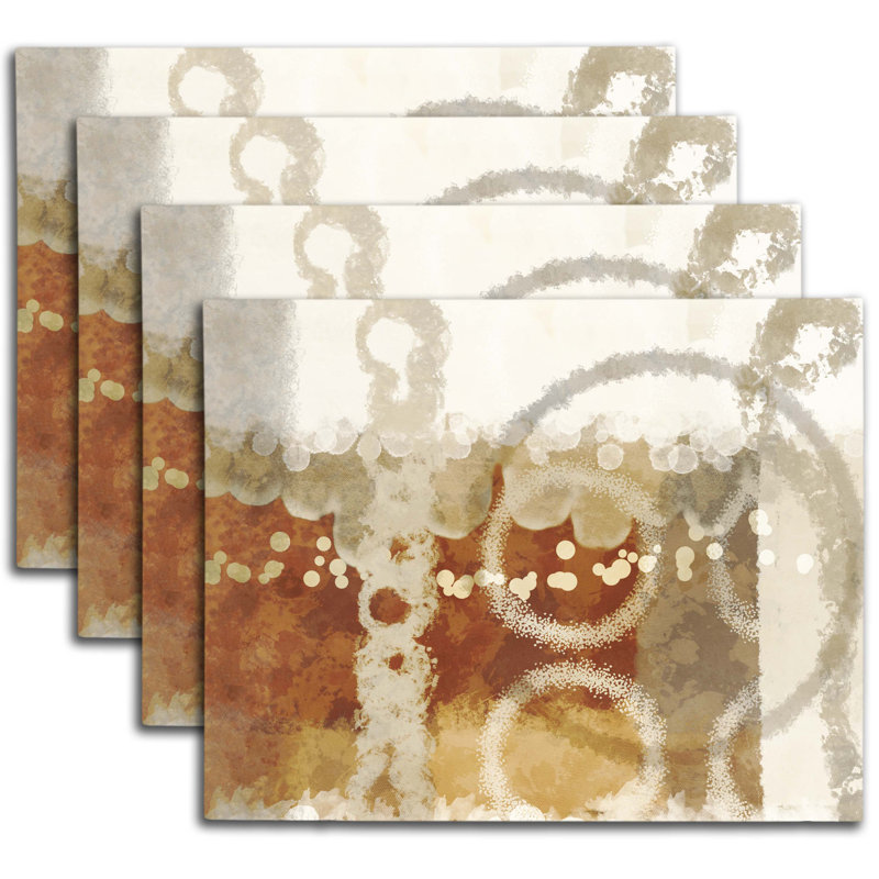 Polyester Abstract Rectangle Placemat