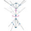 Aluminum Rotary / Umbrella Clothesline