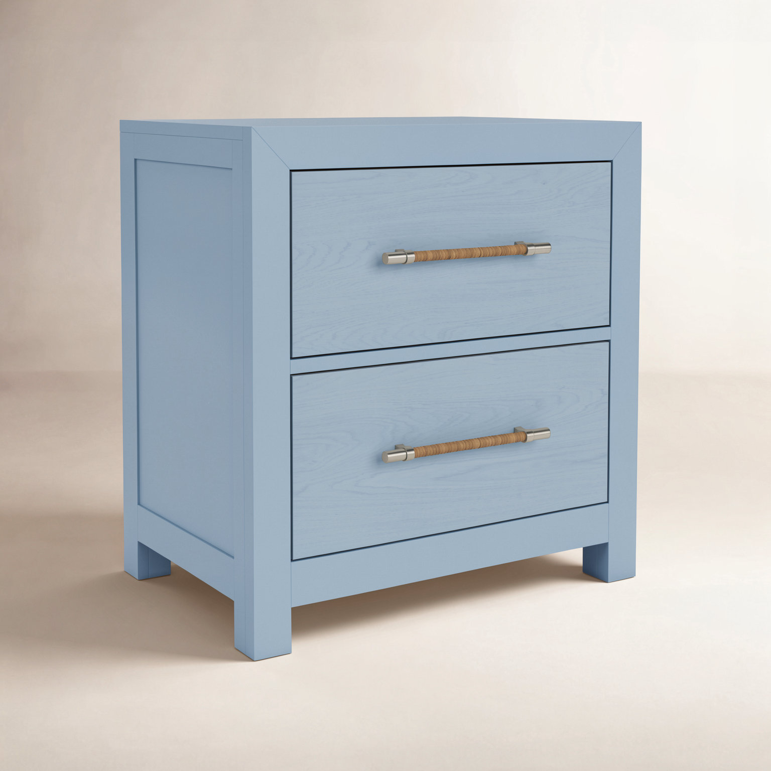 Lana 2 - Drawer Nightstand, Blue