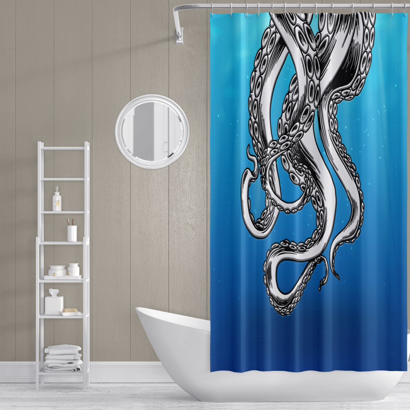 Rideau de douche simple sans motif Lessard, H 83 po x l 70 po