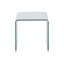 Brendon Glass Top Sled Nesting Tables