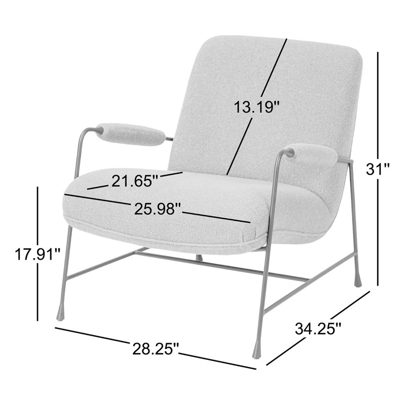 Ashburn Chair-Crete Putty, Surrey Plum