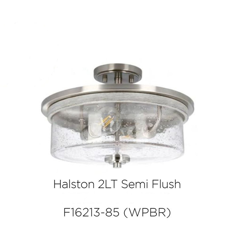 Luminaire suspendu tambour 2 lumières