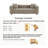 Lavance 89.4" W Tufted Bouclé Sofa -1422240259