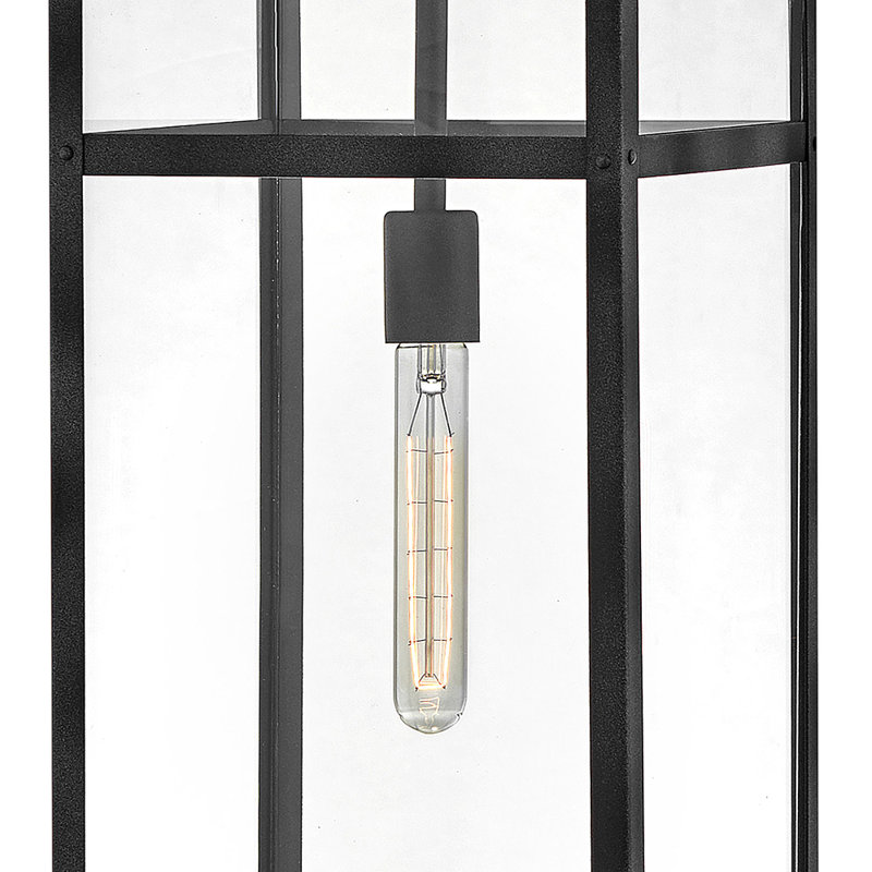 Porter  29'' H Outdoor Wall Lantern, Aged Zinc