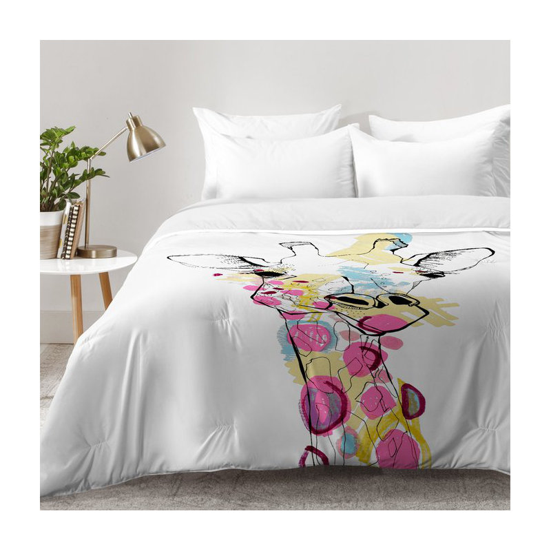 Casey Rogers Modern & Contemporary Polyester Comforter, Twin XL Comforter + 1 Standard Sham