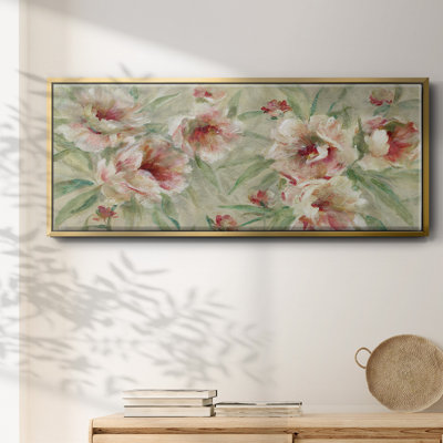 Pivoine plaisir - toile encadrée