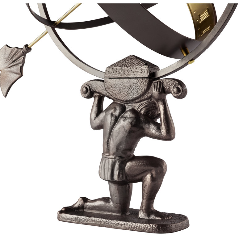 Cadran solaire armillaire Duong Atlas, Gris