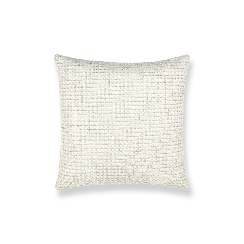 Coussin en coton réversible, Cygne, Carré 22 po