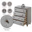 Commode grise grise