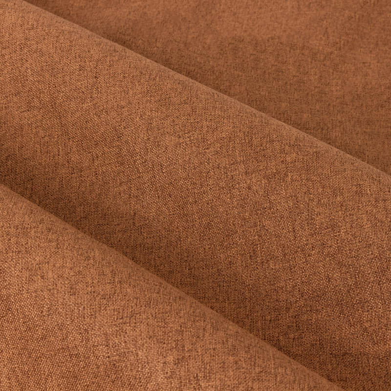 Dawn 100% Blackout Thermal Eyelet Curtains, Brick, 168cm Width x 137cm Drop