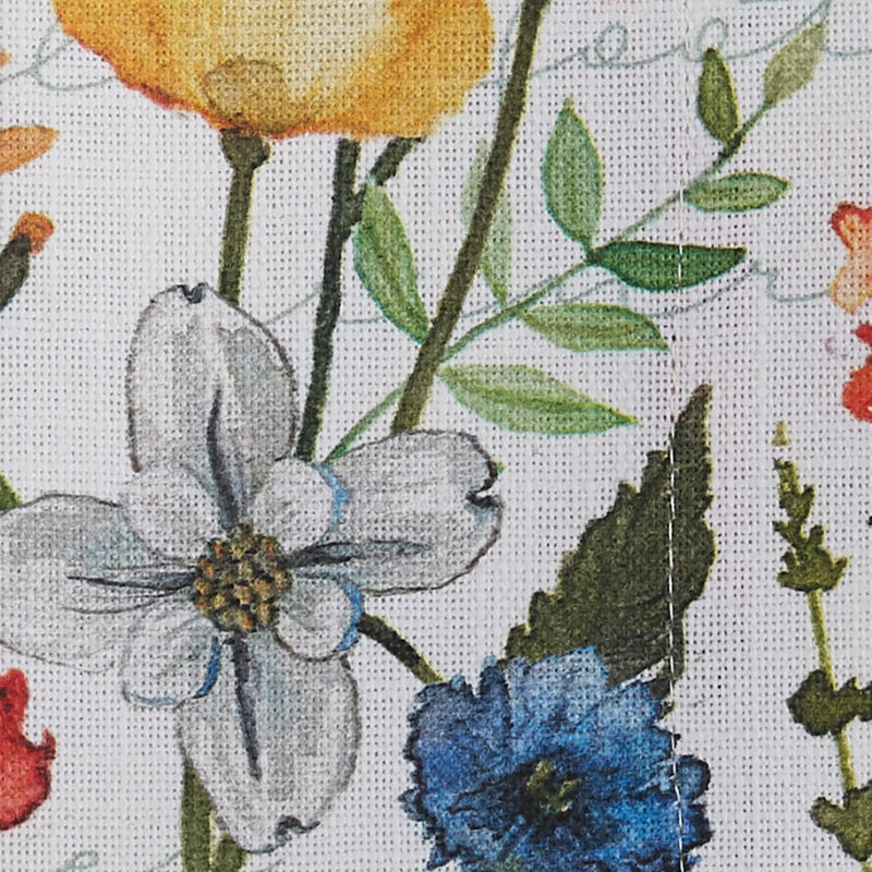  Wildflower Sketchbook Napkin Set of 4