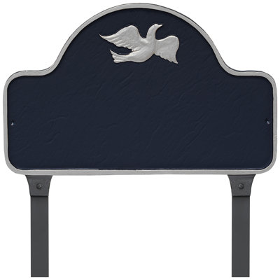 Plaque d'adresse avec colonnettes Dove Arch