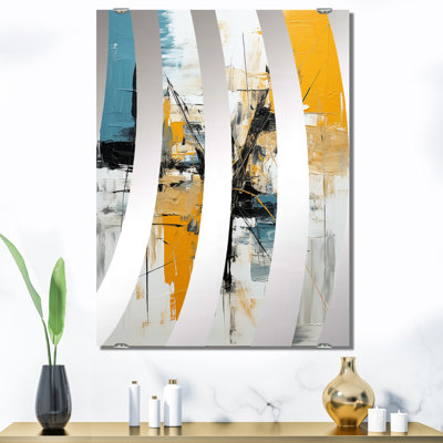 Roselli - Grand miroir mural abstrait MIR137241
