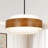 6 - Light Dimmable Drum Chandelier