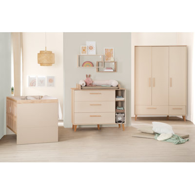 Jil Convertible 3 -Piece Nursery Furniture Set