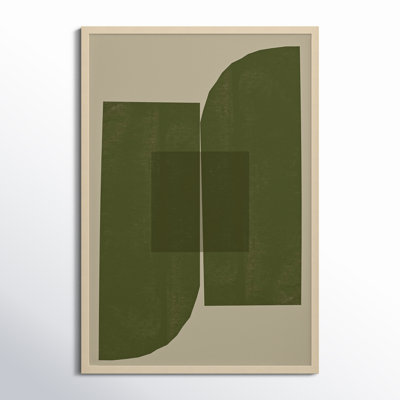 Percey "Green Composition 2" Print