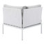 Ensemble de canapé modulaire d'extérieur en aluminium 8 pièces Sunbrella Harmony par Modway-58125776
