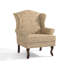 Upholstered Cotton Armchair-971768960