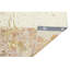 Hand Knotted Abstract Area Rug in White/Beige/Yellow-89092871