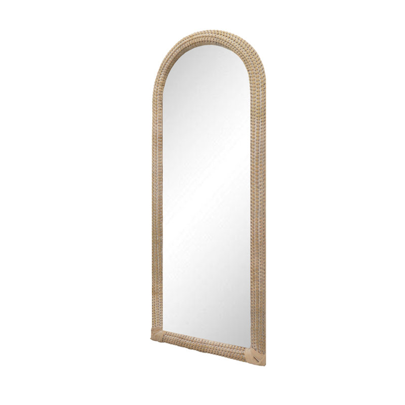 Miroir mural Arch Rattan