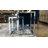 Marcello Recycled Metal & Wood Nesting Table Set of 2 – Industrial Accent Tables with Solid Wood Tops 