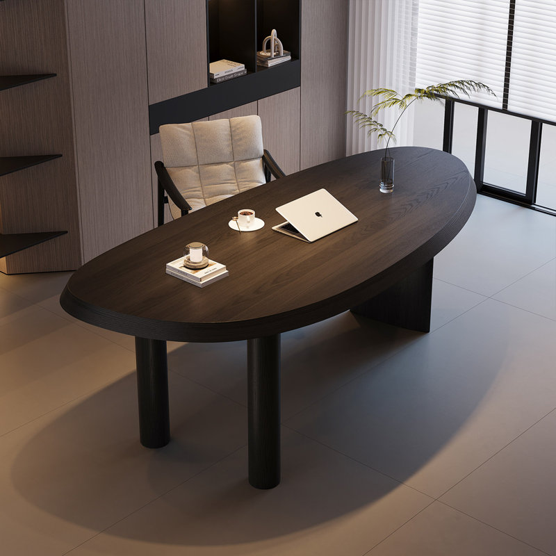 Table de travail 64,96 po Wabi-Sabi, H 29,52 po x l 64,96 po x P 31,10 po