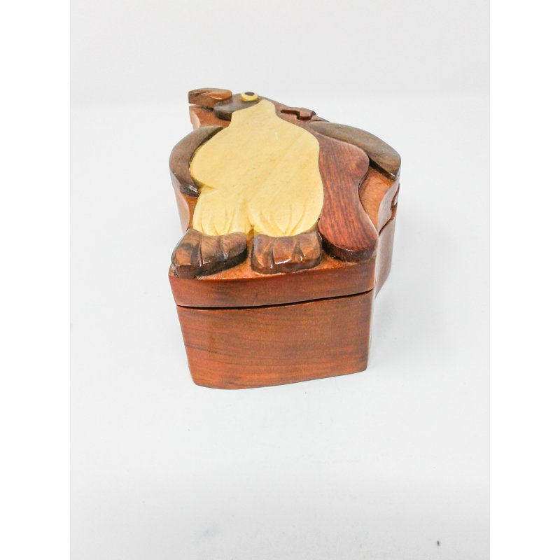 Siddle Wooden Decorative Box