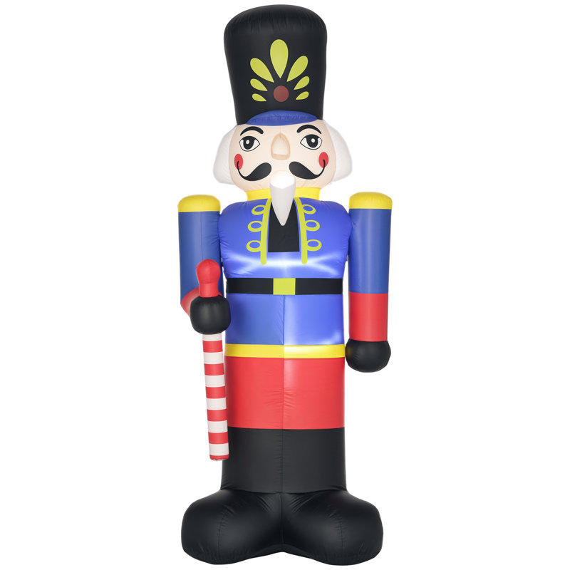 Soldat en noyer avec sceptre