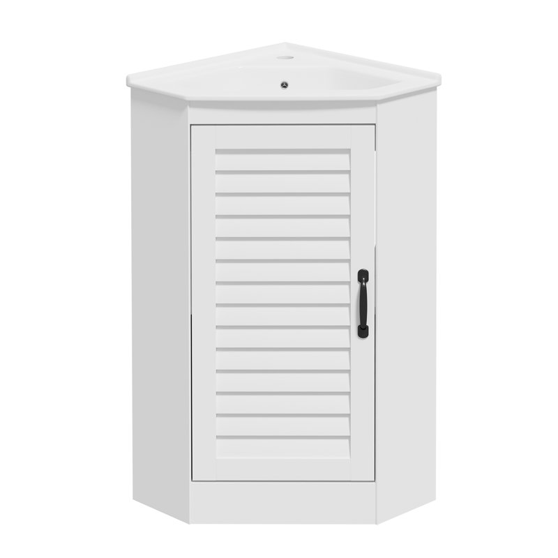 Ensemble de meuble-lavabo de coin 16 po avec lavabo