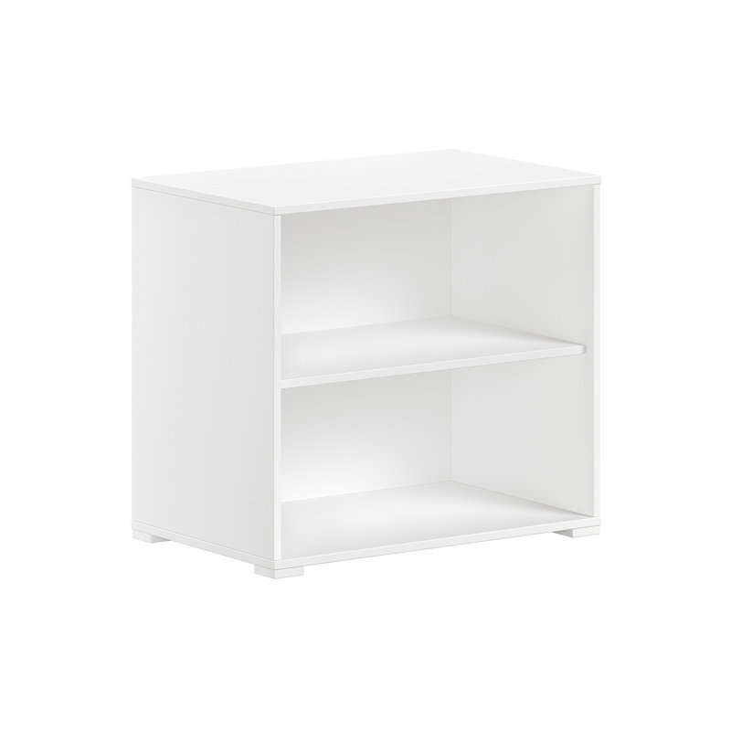 61cm H X 67cm W Standard Kids Bookcase, White