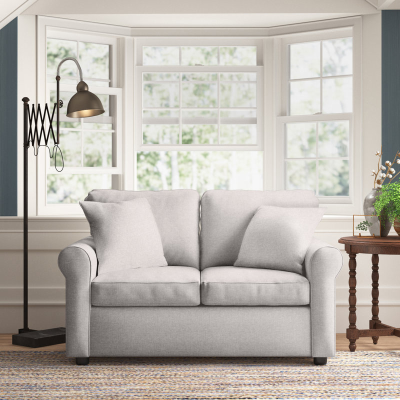 Warrington Upholstered 60'' Loveseat, Cast Silver Sunbrella®