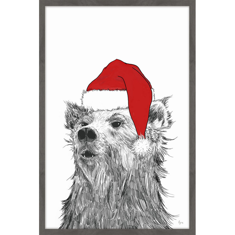 Jolly Wild Bear by Eyre Tarney - Single Picture Frame Print, 61 cm H x 91 cm W x 4 cm D