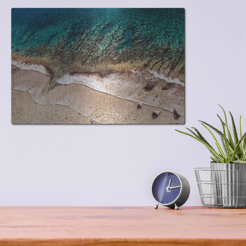 «Sand And Sea» par Debra Van Swearingen, H 12 po x l 16 po