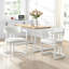 Ensemble de 2 chaises de salle à manger rembourrées en tissu avec structure en métal, capacité de poids de 265 lb-1483585900-1483585890