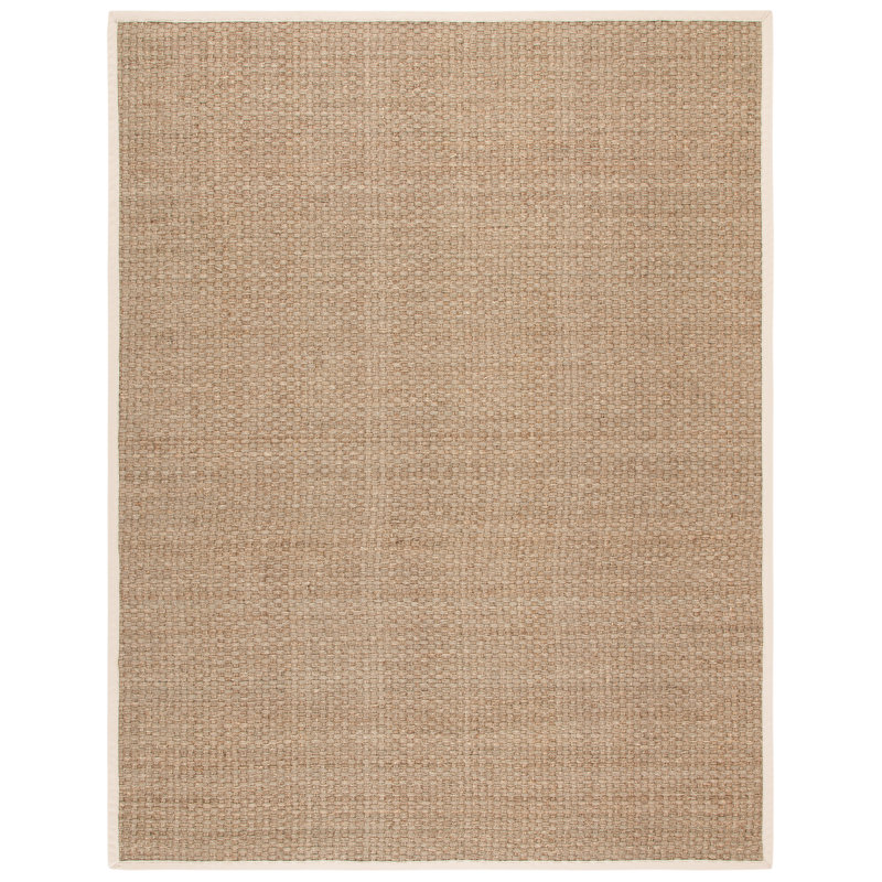Dollard Natural Fiber Seagrass Rug, Rectangle 8' x 10'