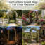 200cm H x 110cm W Iron Arched Trellis