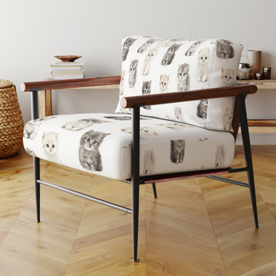 Chaise rembourrée Kids Kittens
