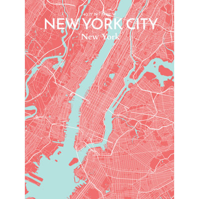 " New York City Map "