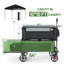 Wagon pliant à grande capacité 400L avec freins-115214099