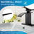 Single-Hole Single-handle Bathroom Faucet with Drain Assembly-72848111