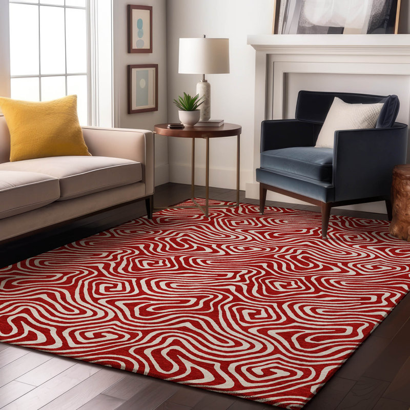 Tapis tourbillon AMF1030 lavable à la machine de qualité supérieure, Rectangulaire 8 pi x 10 pi