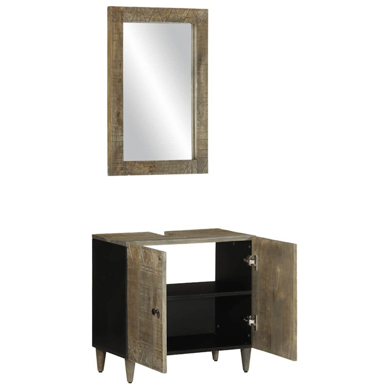 Vanity & Mirror Set