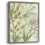 «Dreamy Tropical Leaves I», reproduction encadrée - bois massif-1082128094