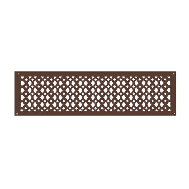Grille murale en métal