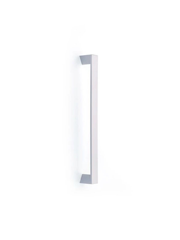 Poignée de porte de douche en verre Emtek Trinity (GBTB), Chrome poli, 12"