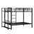 Bunk Bed With Storage Mesh Shelves-329961276
